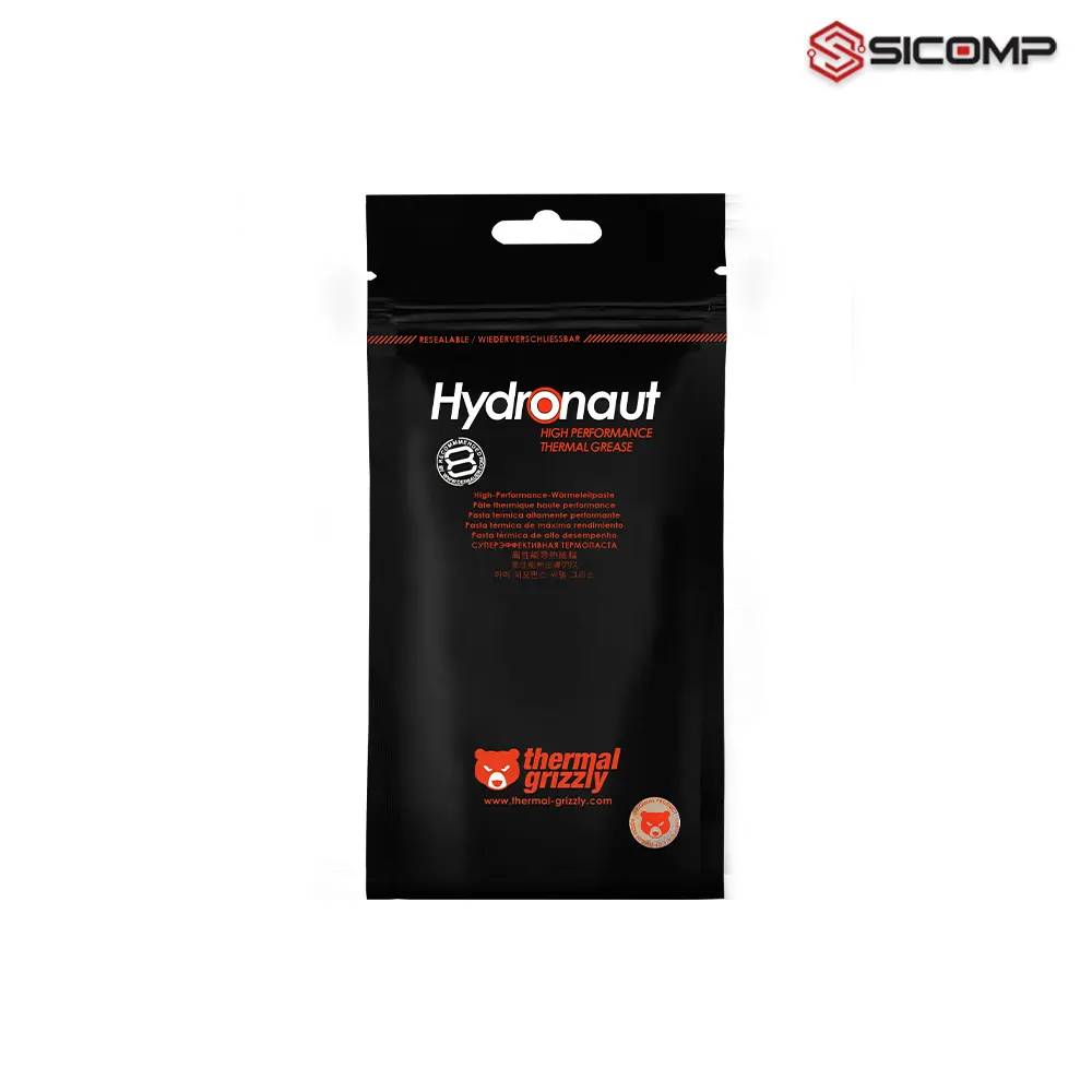 Tổng quan keo tản nhiệt Thermal Grizzly Hydronaut 1g TG-H-001-RS chính hãng tại Sicomp