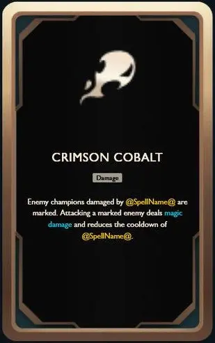 Lõi Vàng Crimson Cobalt Cobalt Đỏ Thẫm