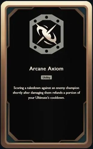 Lõi Vàng Arcane Axiom Nguyên Lý Cổ Ngữ