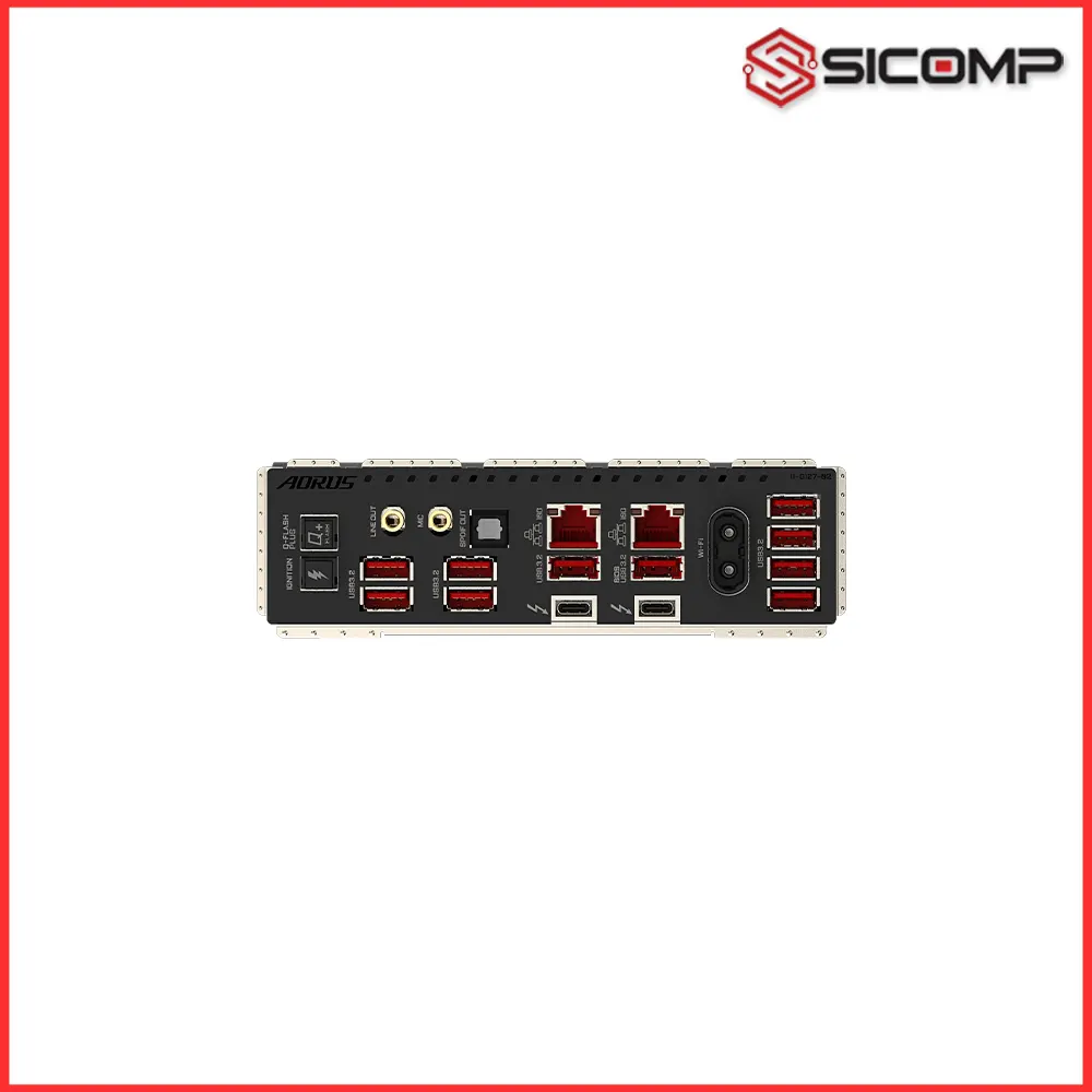 Kích thước form factor E-ATX rộng lớn hầm hố của dòng bo mạch chủ flagship