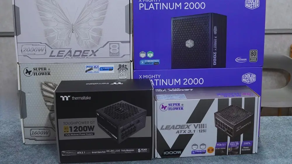 Nguồn m&aacute;y t&iacute;nh chuẩn ATX 3.1 c&ocirc;ng suất lớn cho Workstation