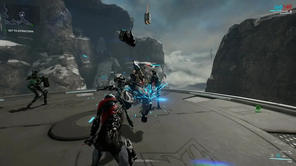 Game cày cuốc hardcore Ninja không gian Warframe