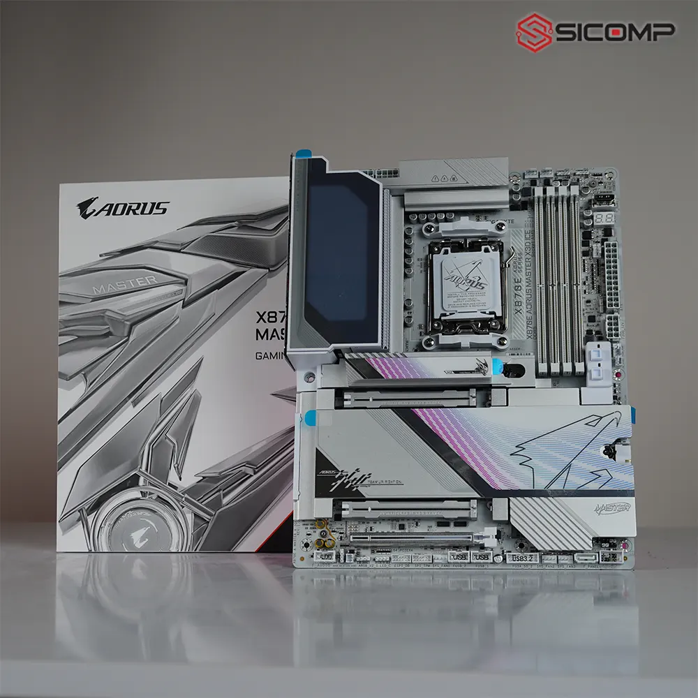 GIGABYTE X870E AORUS MASTER X3D ICE GIGABYTE X870E AORUS MASTER X3D ICE