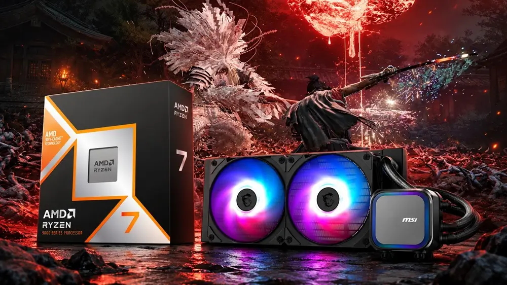 Chương trình giảm giá loạt CPU AMD Ryzen X3D kèm tản nhiệt nước và quà tặng tại Sicomp