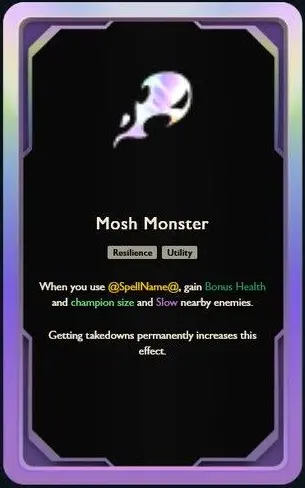 Lõi Kim Cương Mosh Monster Quái Quẩy Cận Chiến