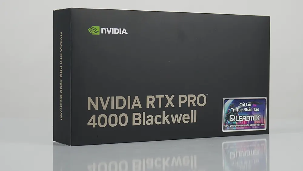 So sánh chi tiết card đồ họa máy trạm RTX PRO 4000 Blackwell với dòng card gaming GeForce cao cấp