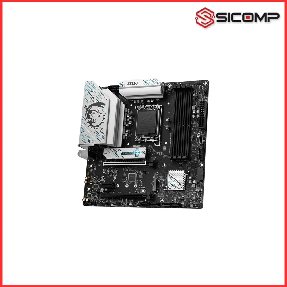 Mạch nguồn số VRM cấu trúc 12+1+1 Duet Rail mạnh mẽ