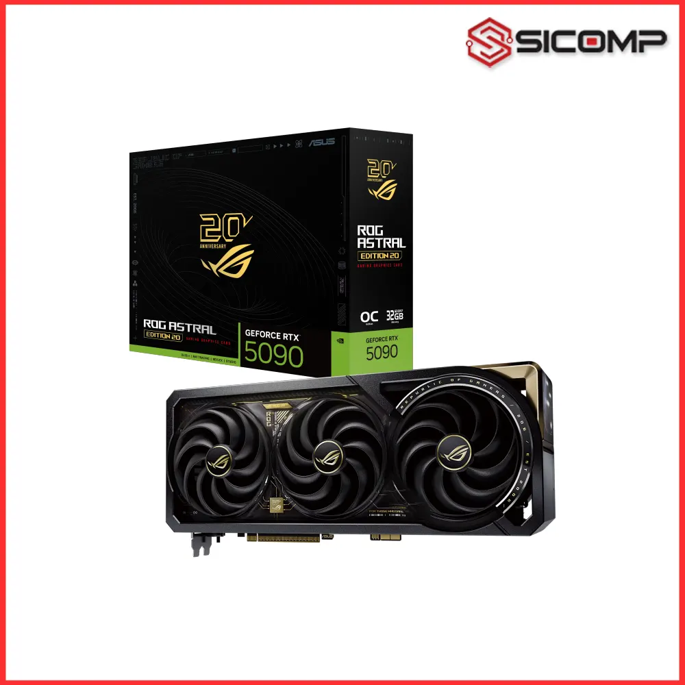 Siêu phẩm card đồ họa ASUS ROG Astral GeForce RTX 5090 Edition 20