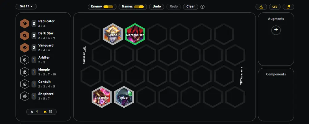 Bộ khung def m&aacute;u đầu trận Mordekaiser Nhiệt Tử