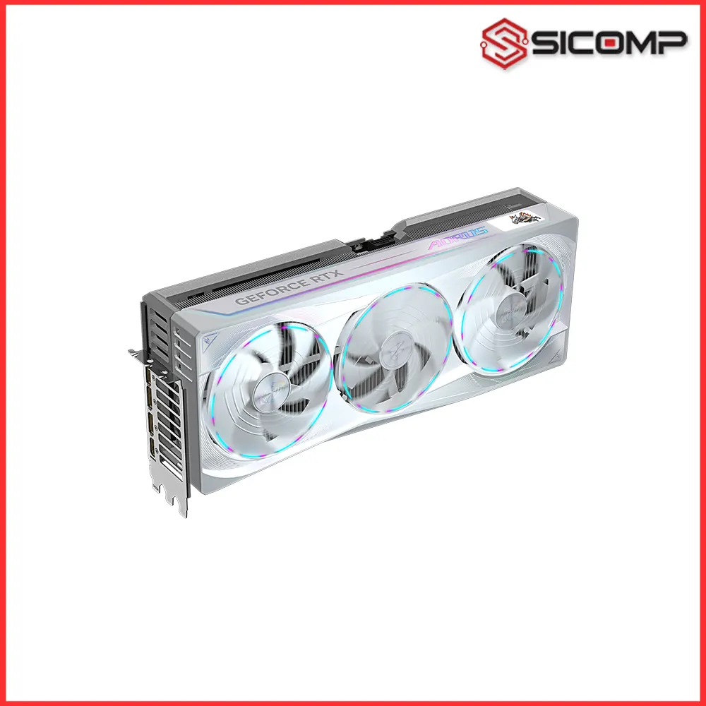 Hệ thống tản nhiệt ba quạt khí Windforce làm mát mát mẻ toàn diện phần cứng