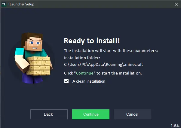 Qu&aacute; tr&igrave;nh c&agrave;i đặt Minecraft tr&ecirc;n m&aacute;y t&iacute;nh