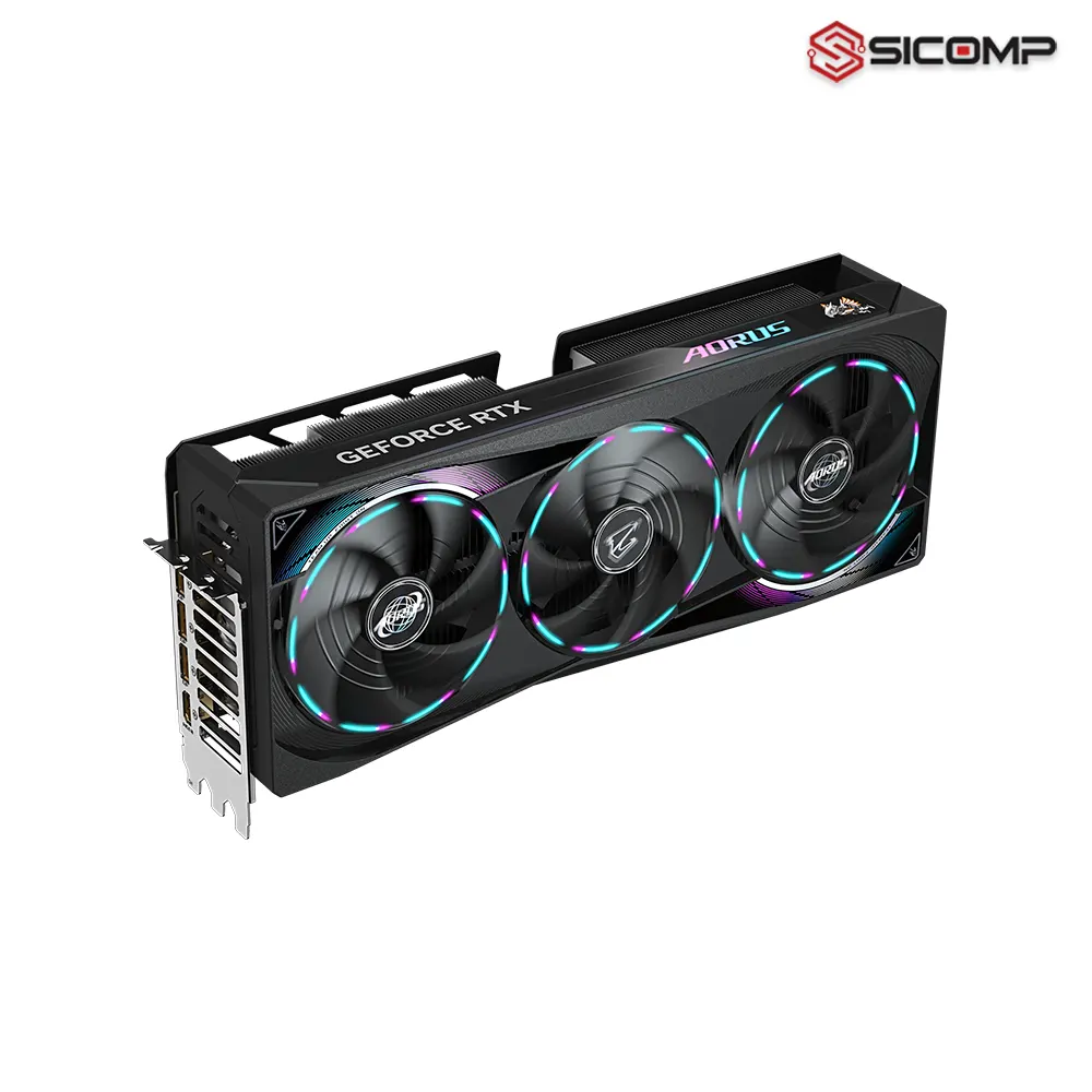 Kiến trúc NVIDIA Blackwell và bộ nhớ 16GB GDDR7 30Gbps trên GIGABYTE AORUS RTX 5080 MASTER