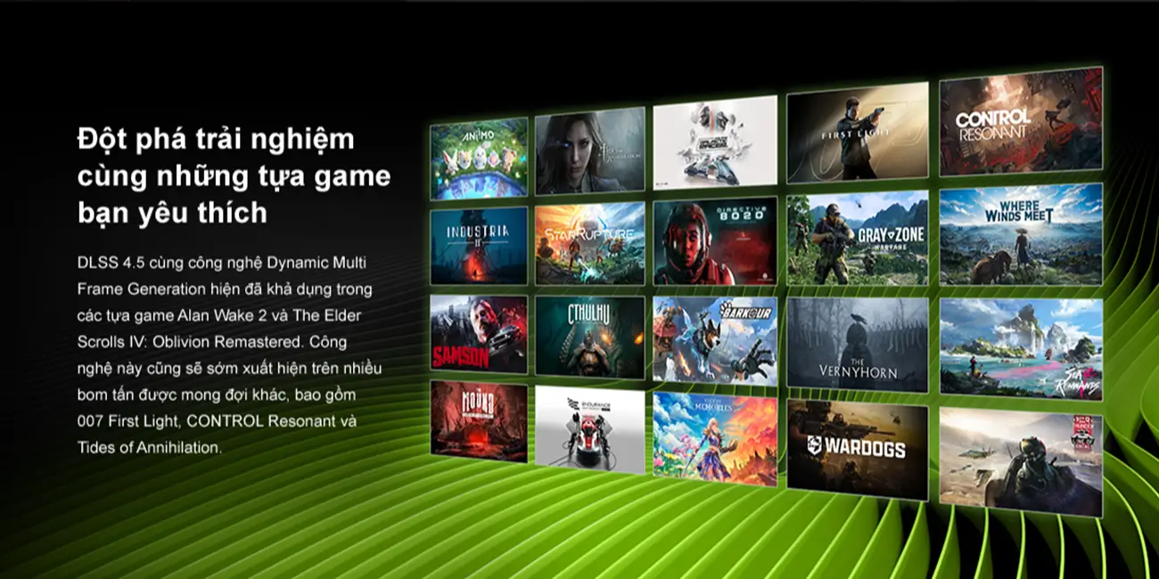 Danh sách game hỗ trợ DLSS 4.5
