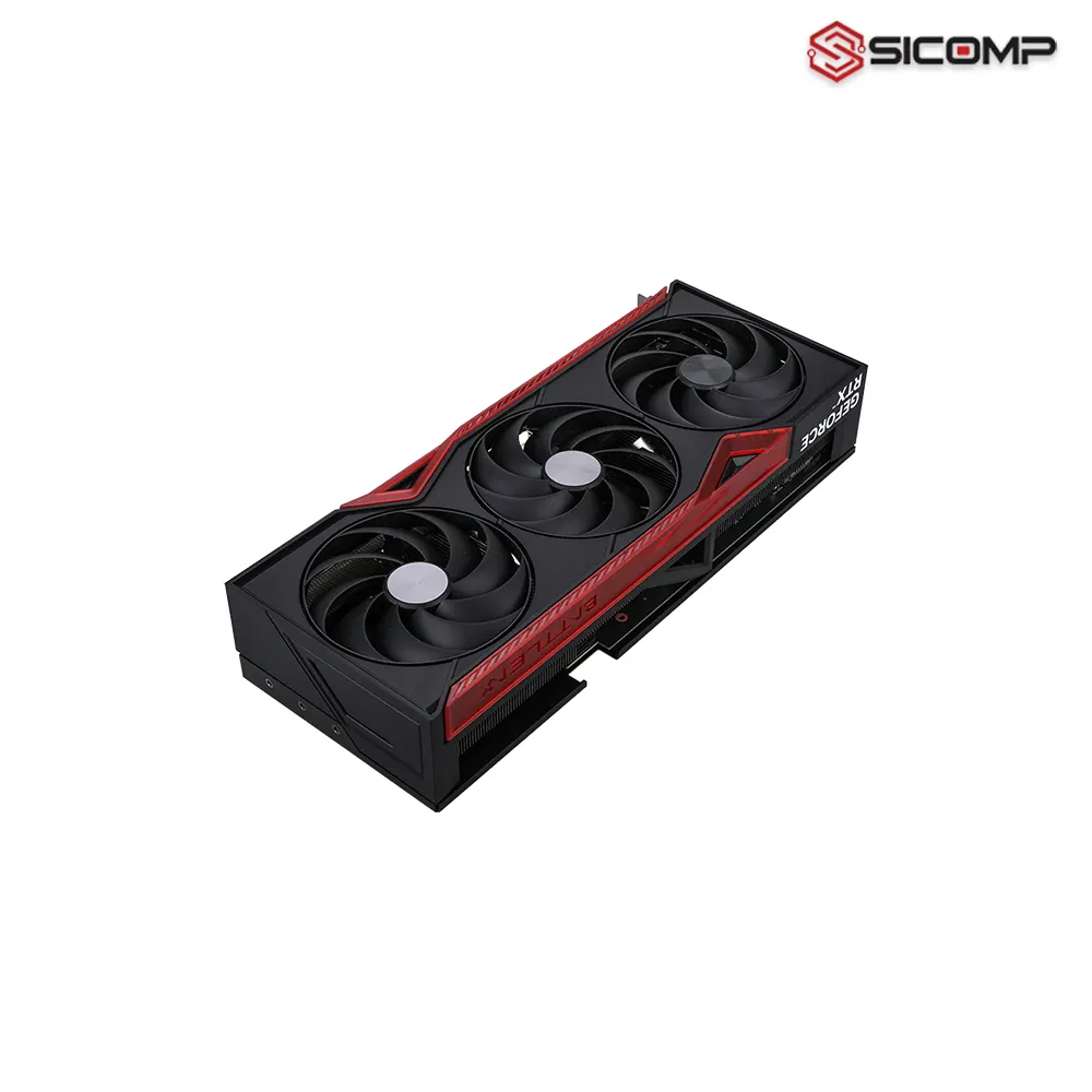 Chi tiết các cổng xuất hình và mặt lưng backplate của card đồ họa Colorful RTX 5070 Ti