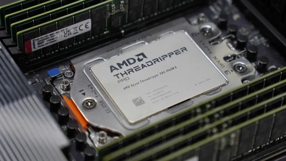 Biểu đồ hiệu năng thực tế của vi xử lý AMD Ryzen Threadripper PRO 9965WX