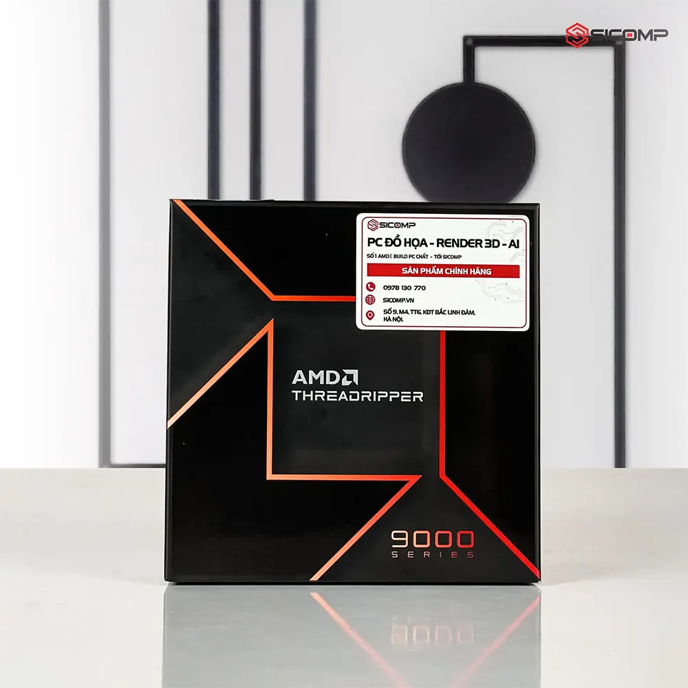 Thế hệ bộ vi xử lý AMD Ryzen Threadripper 9000 Series mới nhất