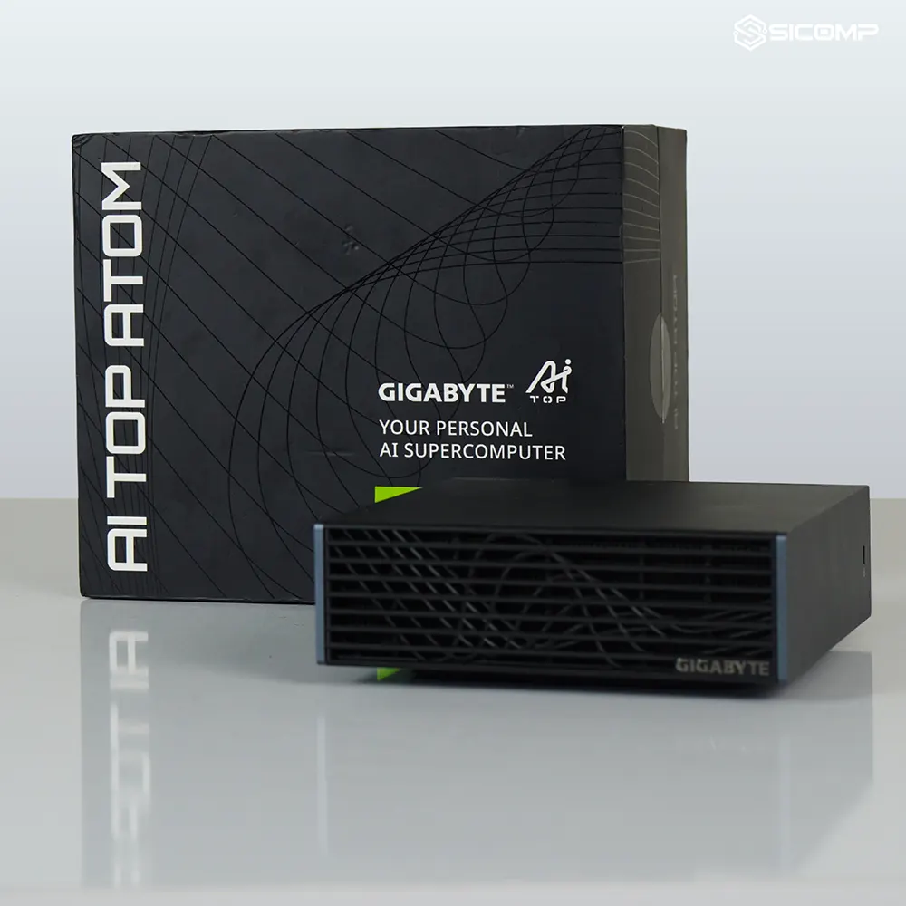 Siêu máy tính AI thu nhỏ GIGABYTE AI TOP ATOM