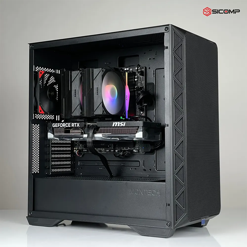 Hệ thống si&ecirc;u m&aacute;y trạm PC Sicomp cao cấp