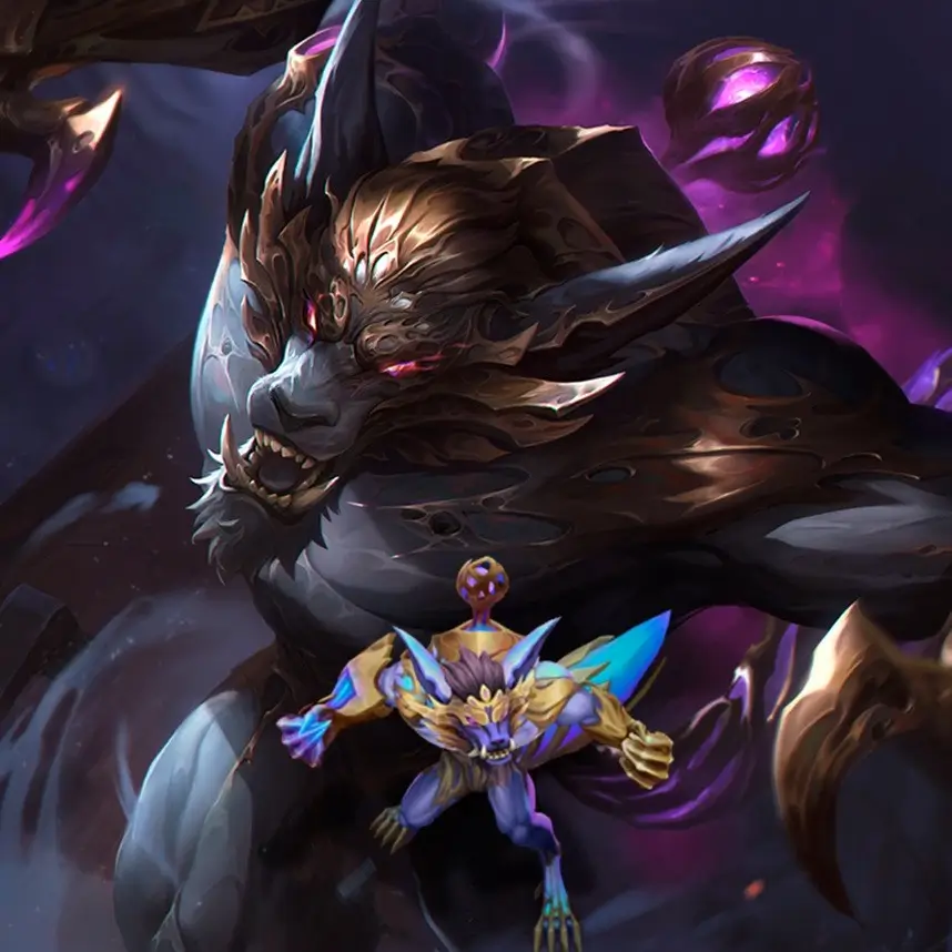 Trang phục Arcane Vander Warwick từ twitch