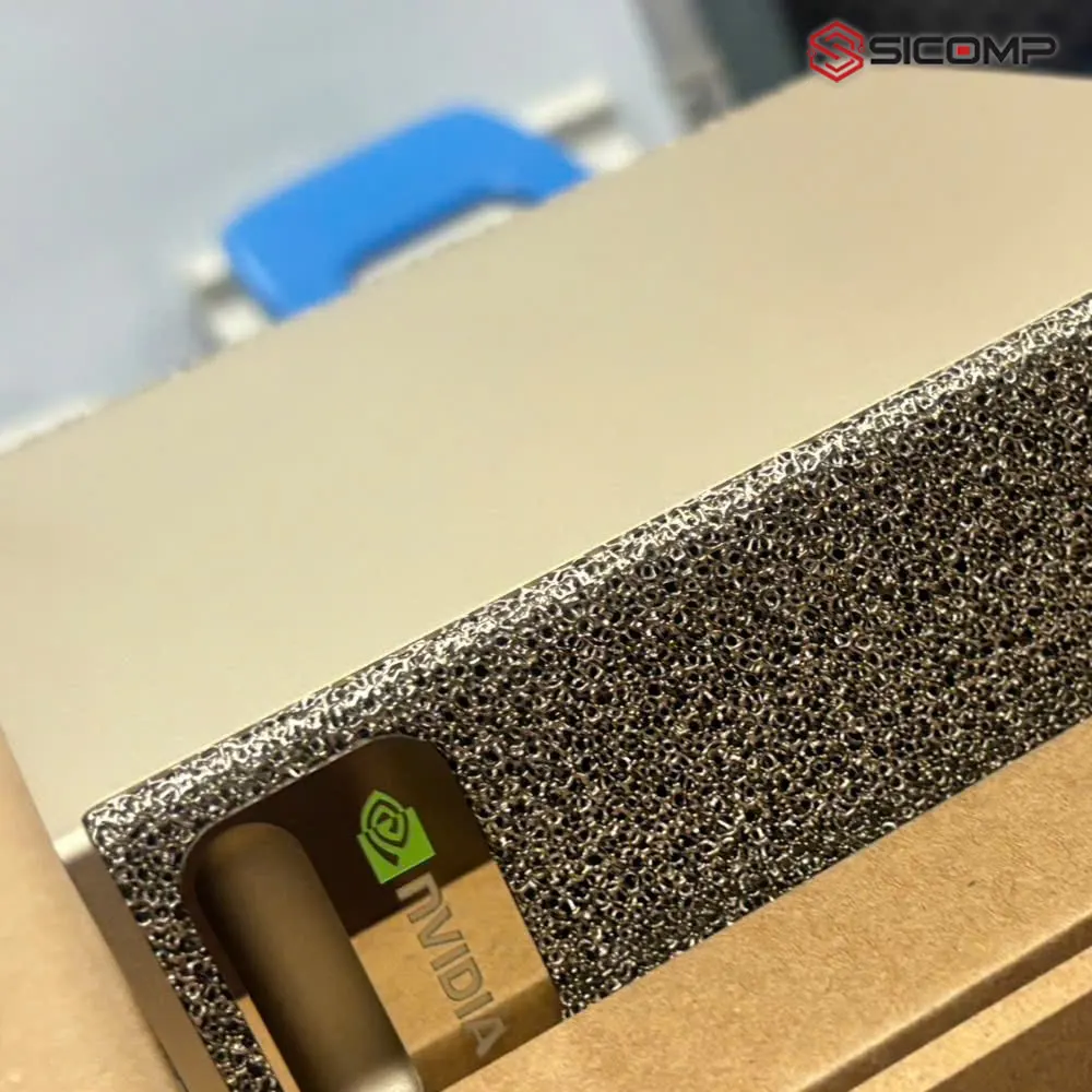 Tổng quan thiết kế vỏ nhôm Stellar Grey siêu nhỏ gọn của NVIDIA DGX Spark