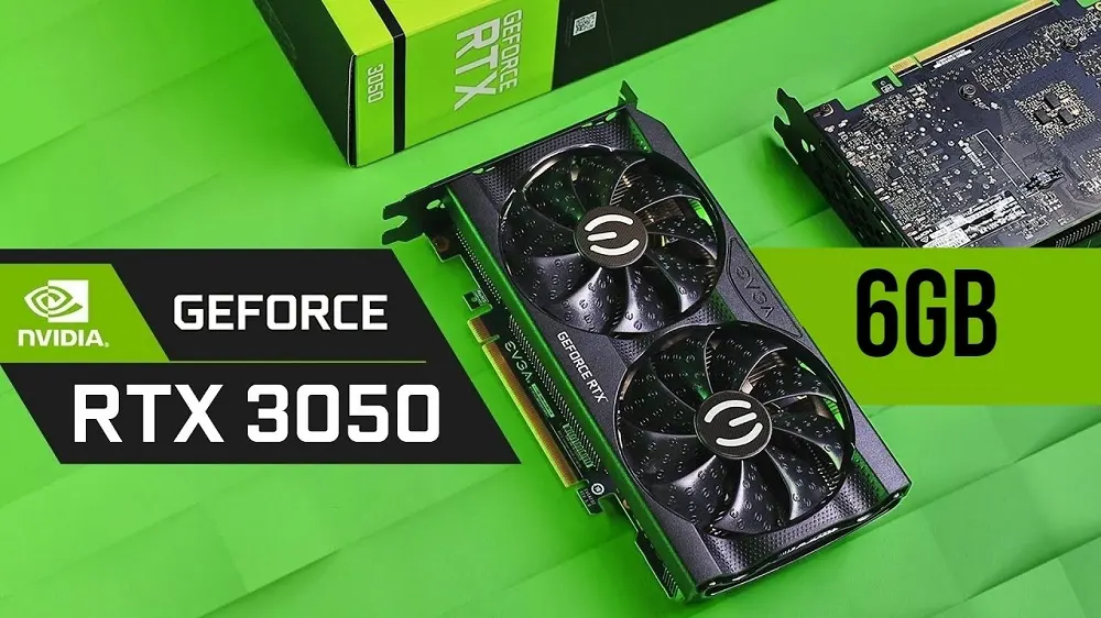 Card m&agrave;n h&igrave;nh rời NVIDIA RTX 3050 ch&iacute;nh h&atilde;ng