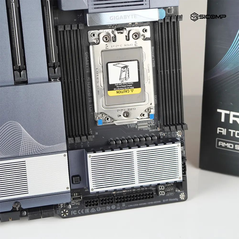 Ứng dụng thực tế của bo mạch chủ Gigabyte TRX50 AI TOP