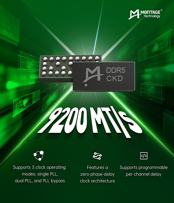 Kiến trúc chip điều khiển xung nhịp Client CKD CK01P 9200 MTs cho chuẩn CUDIMM