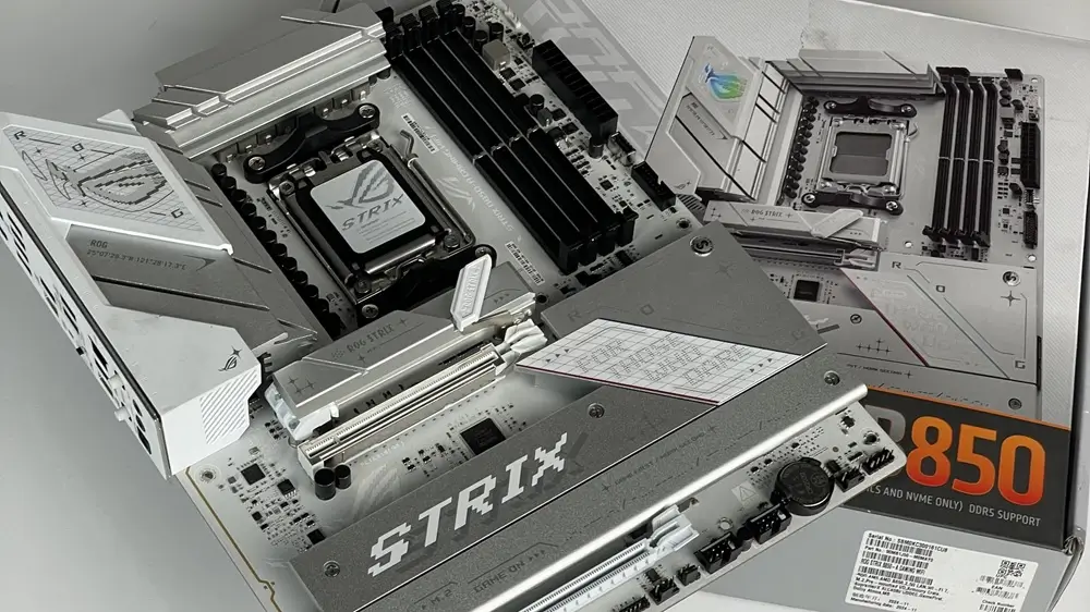 Mạch nguồn VRM và bo mạch B850 tối ưu hóa toàn diện cho 9800X3D