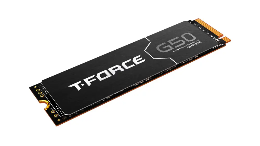 Thông số kỹ thuật và nhãn tản nhiệt Graphene của ổ cứng SSD TeamGroup T-Force G50 4TB