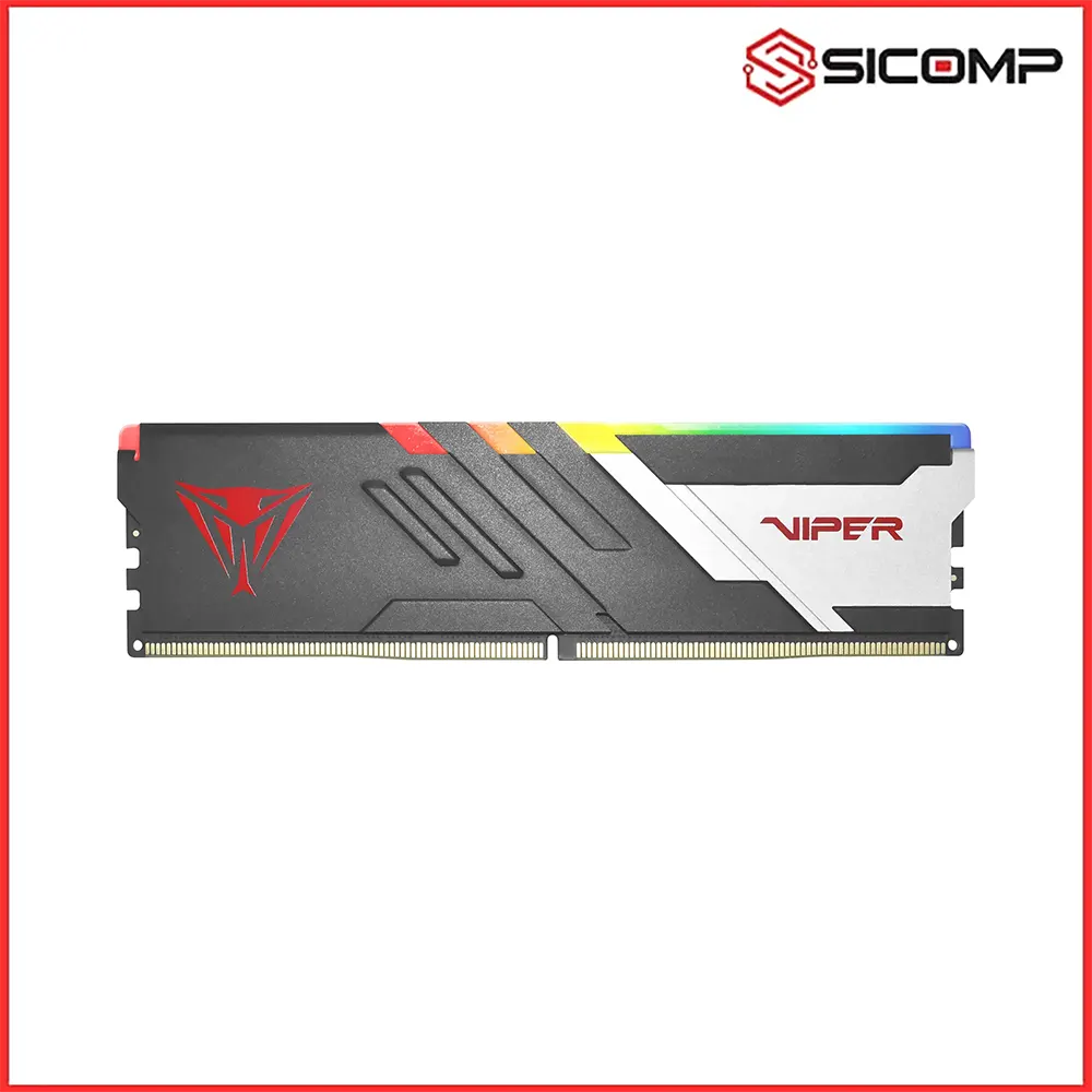 Bộ nhớ RAM Desktop Patriot Viper Venom DDR5 hiệu năng cao kết hợp đèn LED RGB