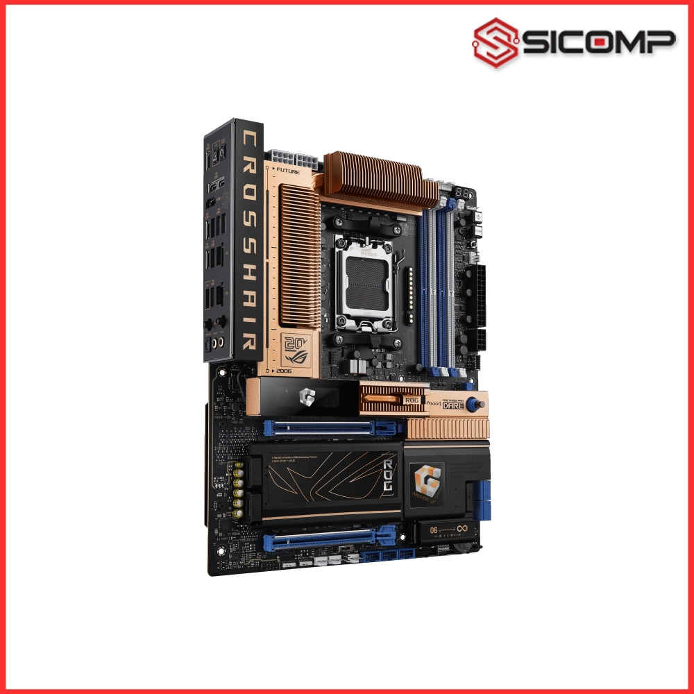 D&agrave;n điện VRM 20+2+2 phase cực khủng tr&ecirc;n bo mạch chủ ASUS