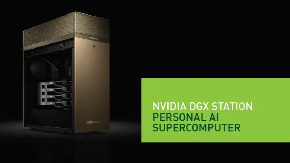 Hệ thống siêu máy tính đặt bàn chuyên dụng cho doanh nghiệp NVIDIA DGX Station for Windows