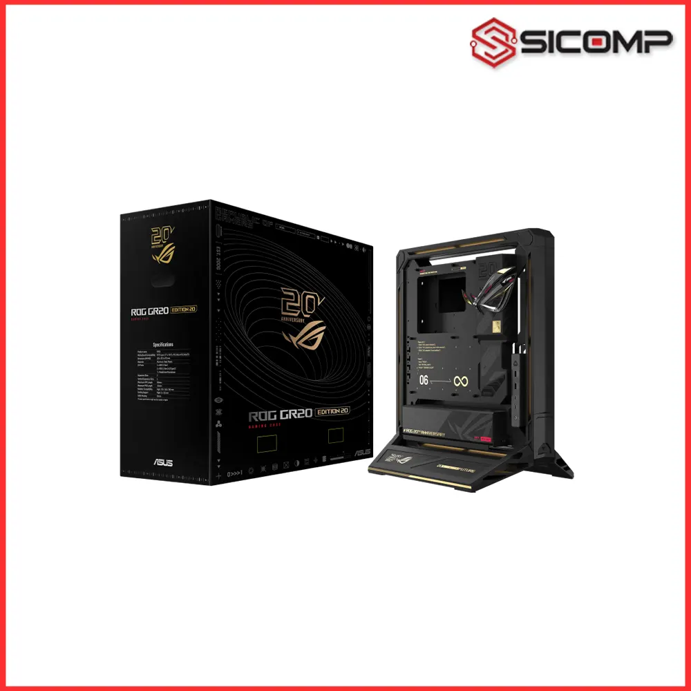 Tổng quan thiết kế khung mở open frame của vỏ case ASUS ROG GR20 Edition 20