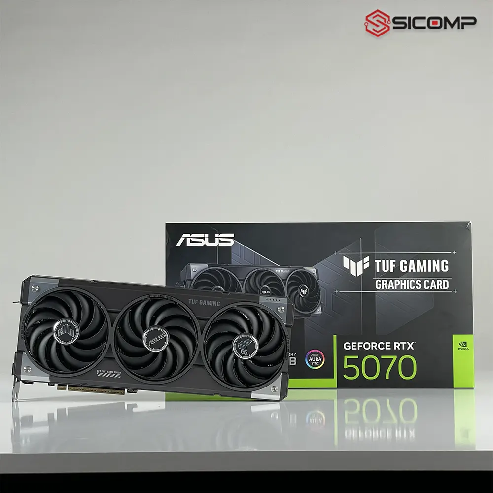 Card màn hình ASUS TUF Gaming GeForce RTX 5070 OC Edition 12GB
