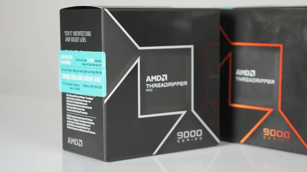 Tổng quan vi xử lý máy trạm AMD Ryzen Threadripper PRO 9965WX chính hãng